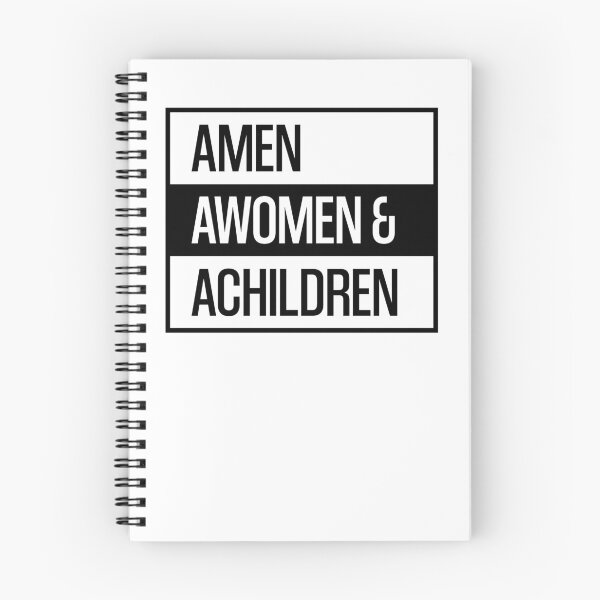 Item preview, AMEN AWOMEN AND ACHILDREN designed and sold by Arsumran.