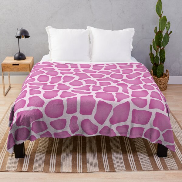 Item preview, Giraffe seamless pattern pink designed and sold by Kamiri.