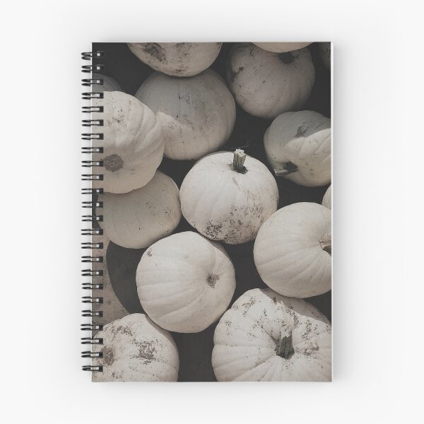 Item preview, White Aesthetic Pumpkin Patch designed and sold by irideae.