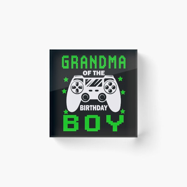 Item preview, Grandma of the birthday boy Family Matching Video game  designed and sold by binly123.