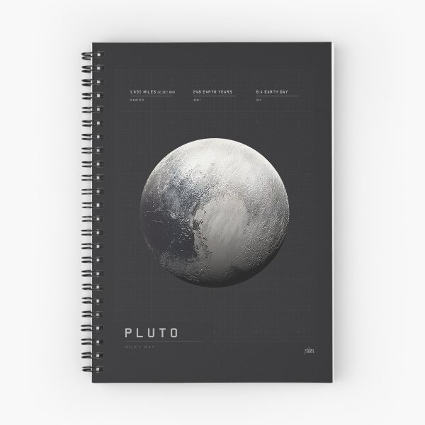 Item preview, Pluto Planet Blueprint designed and sold by Beyond-Orbit.