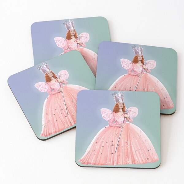 Item preview, Glinda The Good Witch, The Wizard of Oz, Magical Realism Digital Painting, Full Body Portrait with Background designed and sold by Nicolette Olivier.