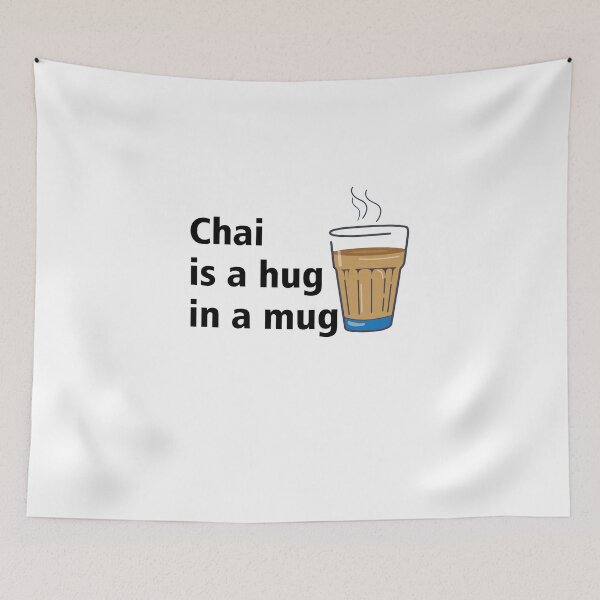 Item preview, chai is a hug in a mug designed and sold by MallsD.