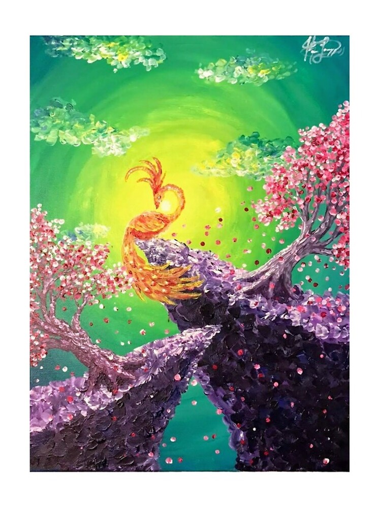 Thumbnail 4 of 4, iPhone Case, Phoenix Rising designed and sold by KevLemArt.