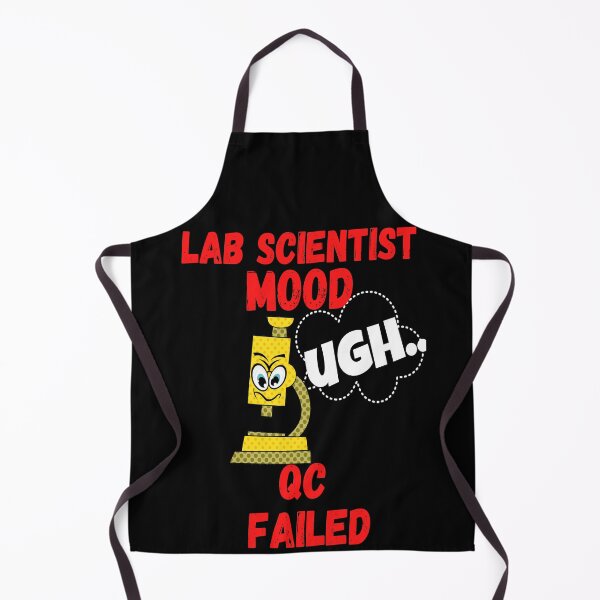 Item preview, LAB SCIENTIST MOOD CARTOON MICROSCOPE UGH! QC FAILED FUNNY MEDICAL LABORATORY SCIENTIST  designed and sold by Hippiesole.