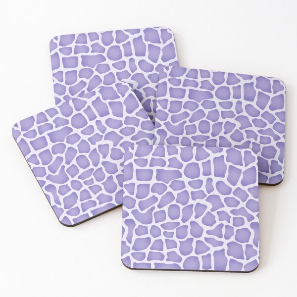 Item preview, Giraffe seamless pattern violet designed and sold by Kamiri.