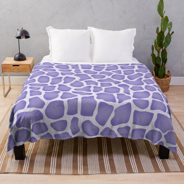 Item preview, Giraffe seamless pattern violet designed and sold by Kamiri.