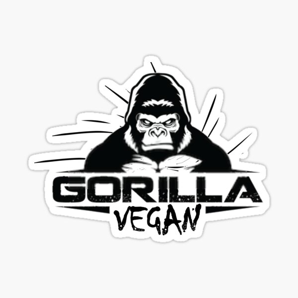 Gorilla Tag, Sticker Clipart Cartoon Funny Gorilla Sticker Psd Vector  Design, Sticker, Clipart PNG and Vector with Transparent Background for  Free Download