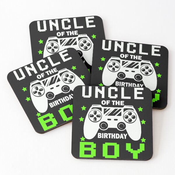 Item preview, Uncle of the birthday boy Family Matching Video game  designed and sold by binly123.