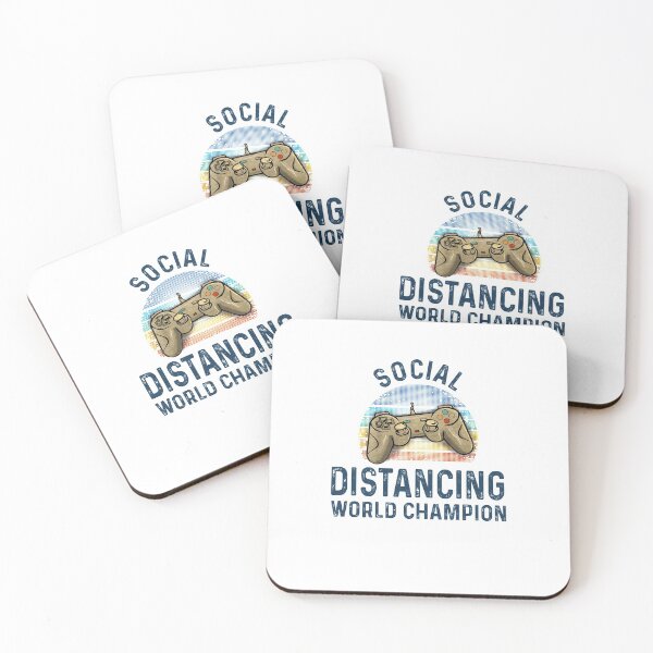 Item preview, Game - Social Distancing World Champion - Funny Best Gift Ideas -Game Lover designed and sold by NDTStore.