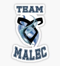 Pegatina Team Malec