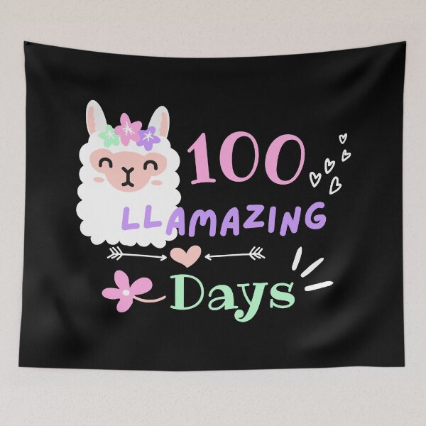 Item preview, 100 Llamazing Days - 100 day of school designed and sold by ShawnDzign.