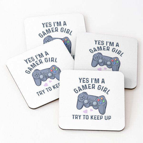 Item preview, Womens Yes Im A Gamer Girl Try To Keep Up - Funny Best Gift Idea For Girls Mothers Day Birthday designed and sold by NDTStore.