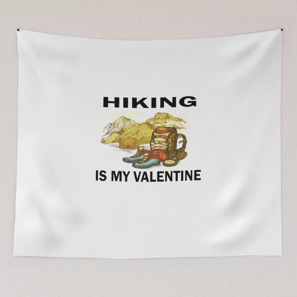 Item preview, Hiking Is My Valentine designed and sold by elyazidostore.