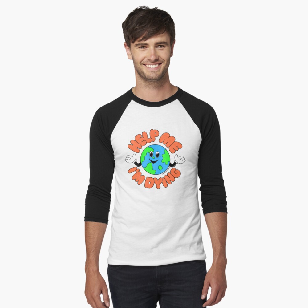 Item preview, Baseball ¾ Sleeve T-Shirt designed and sold by elizabethhudy.