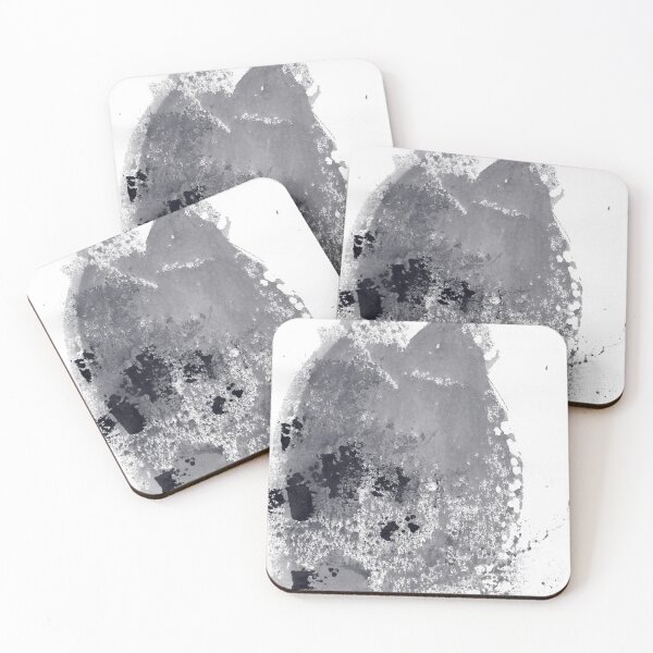 Item preview, ink explorations (022) - abstract black ink painting designed and sold by expl-rations.
