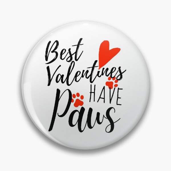 Aperçu de l'œuvre Best Valentines Have Paws | Saint Valentin créée et vendue par 68Peach.
