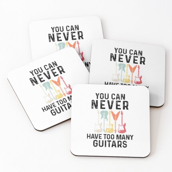 Item preview, Funny Retro Vintage-You Can Never Have Too Many Guitars Music - Best Funny Gift For Guitar Lovers designed and sold by NDTStore.