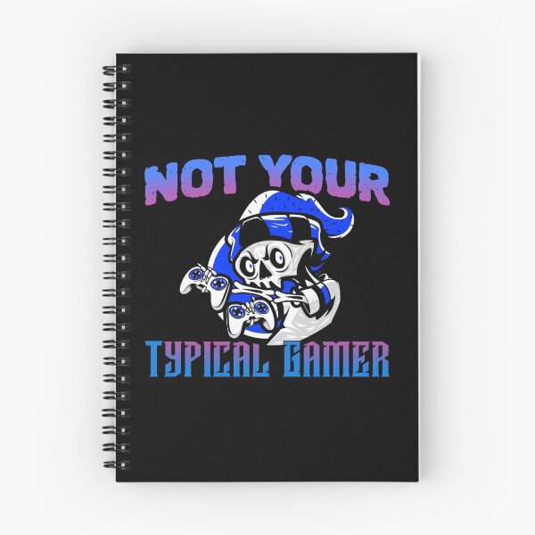 Item preview, Not Your TYPICAL GAMER Skeleton Design designed and sold by LevelUpMerch.