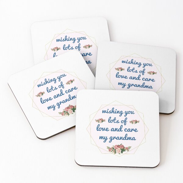Item preview, wishing You Lots Of Love And Care My Grandma, A gift of love and support to my grandmother designed and sold by HananDesign13.