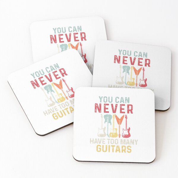 Item preview, Funny Retro Vintage - You Can Never Have Too Many Guitars Music - Best Funny Gift For Guitar Lovers designed and sold by NDTStore.