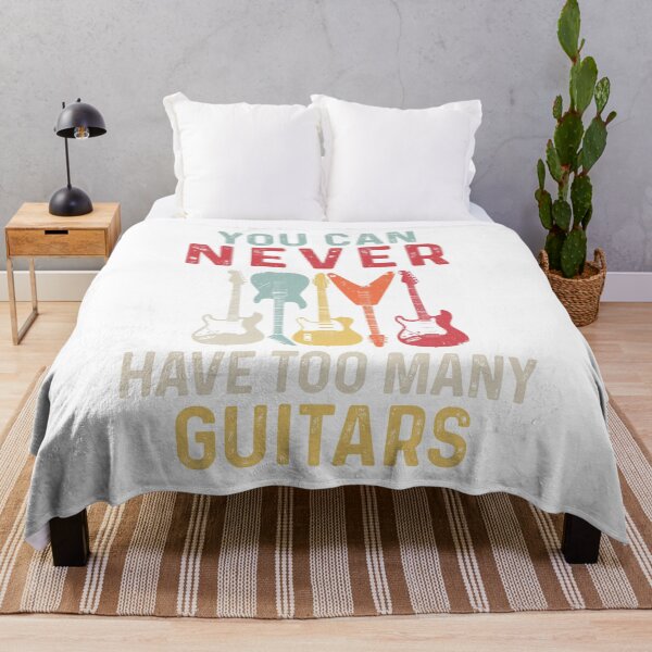 Item preview, Funny Retro Vintage - You Can Never Have Too Many Guitars Music - Best Funny Gift For Guitar Lovers designed and sold by NDTStore.