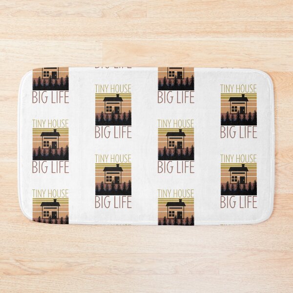 Item preview, Tiny House Big Life Retro Vintage  designed and sold by InkItStudio.