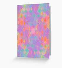 Fish scale Greeting Card