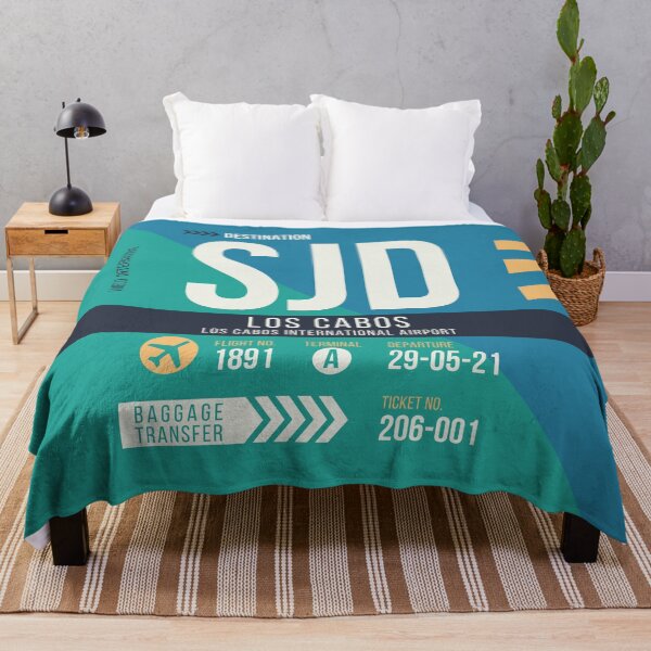Item preview, Los Cabos (SJD) Airport Code Baggage Tag designed and sold by SLAG-Creative.