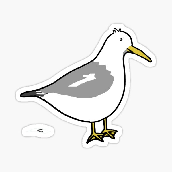 Seagull Sticker