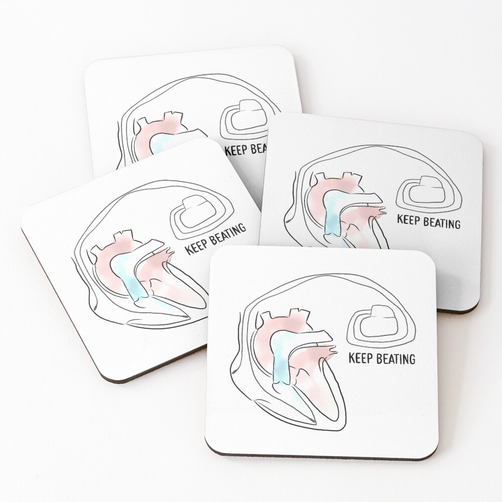 Item preview, Coasters (Set of 4) designed and sold by rubyarieth.