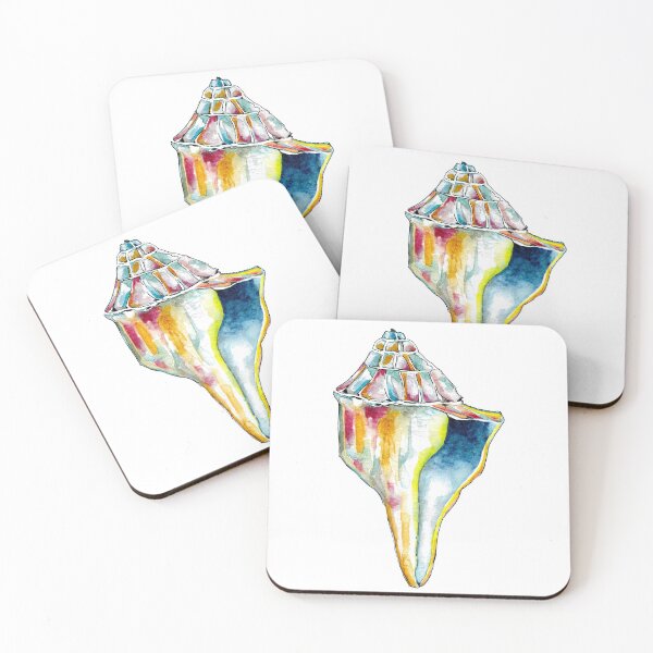 Item preview, Colourful Conch designed and sold by Julie Pickering.