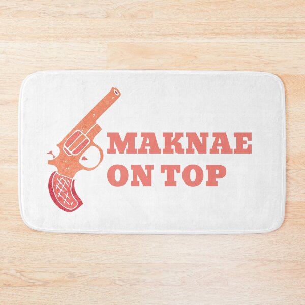 Item preview, MAKNAE ON TOP Stray Kids Cute KPOP Lyrics Peach Red designed and sold by SugarSaint.
