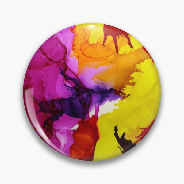 Item preview, Abstract in Pink, Purple and Yellow - One designed and sold by LymphomaLass.