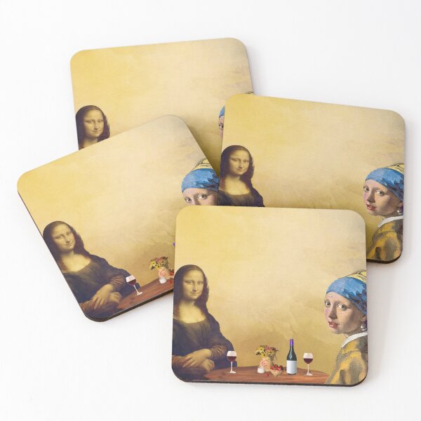 Item preview, Enjoying wine at lunchtime with the girls. designed and sold by aeterna.art.