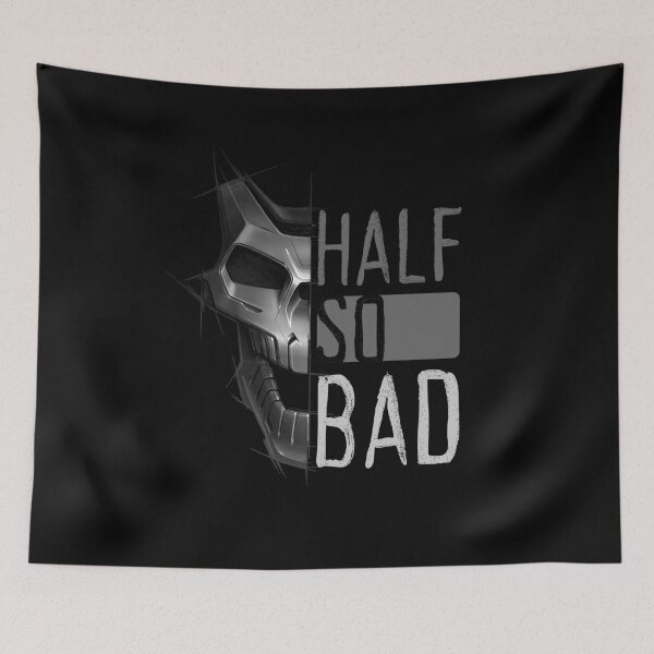 Item preview, Half As Bad Skull Denglish designed and sold by FD-Design.