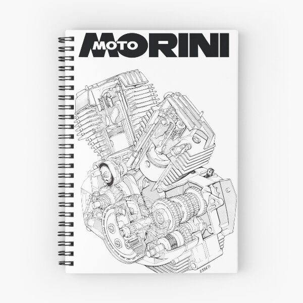 Item preview, Moto Morini Cutaway Engine designed and sold by motoparadiso.