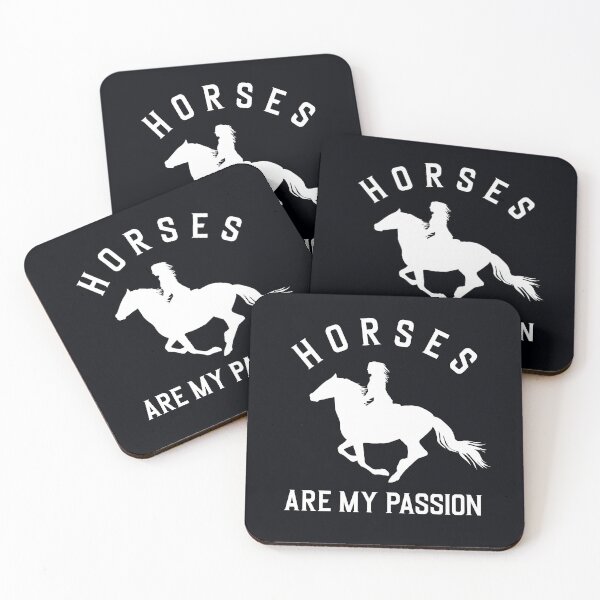 Item preview, "Horses are my passion" . . . Woman expresses how much she loves horses and horseback riding. designed and sold by JoelsCorner.