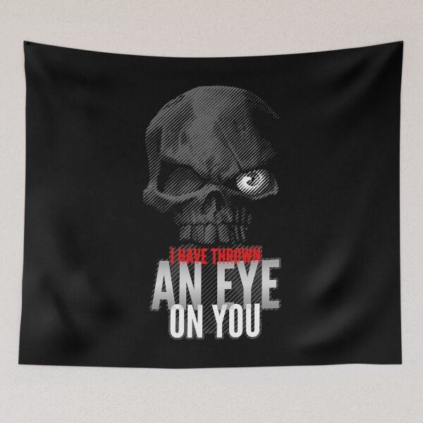 Item preview, Got An Eye On You Skull German Idioms designed and sold by FD-Design.