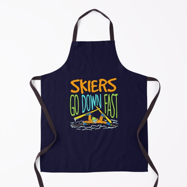 Item preview, Skiers Go Down Fast Skiing designed and sold by jaygo.