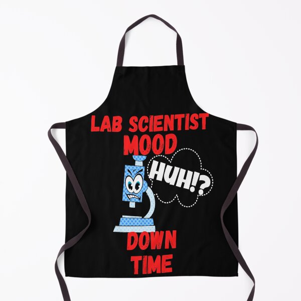 Item preview, LAB SCIENTIST MOOD CARTOON MICROSCOPE HUH!? DOWN TIME FUNNY MEDICAL LABORATORY SCIENTIST  designed and sold by Hippiesole.