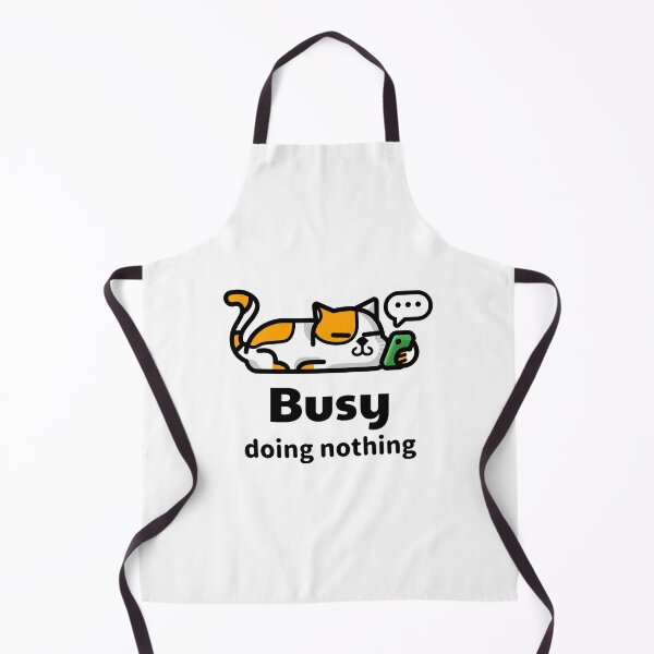 Item preview, Cat Busy Doing Nothing designed and sold by rodmendonca.