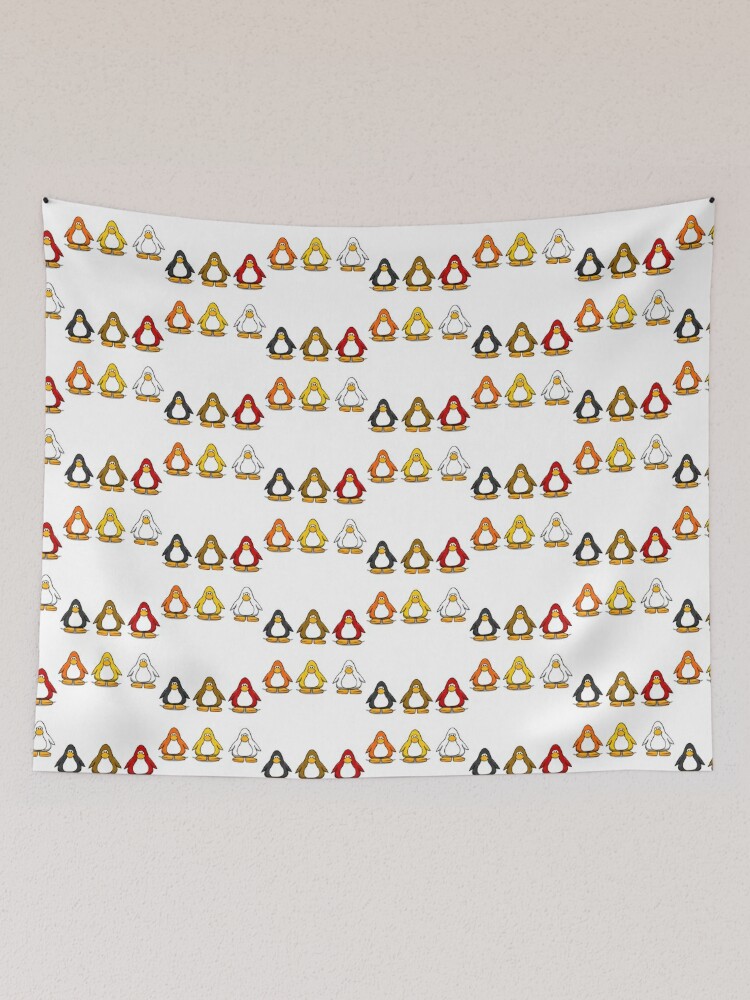 Club penguin memes Tapestry for Sale by artdesign802