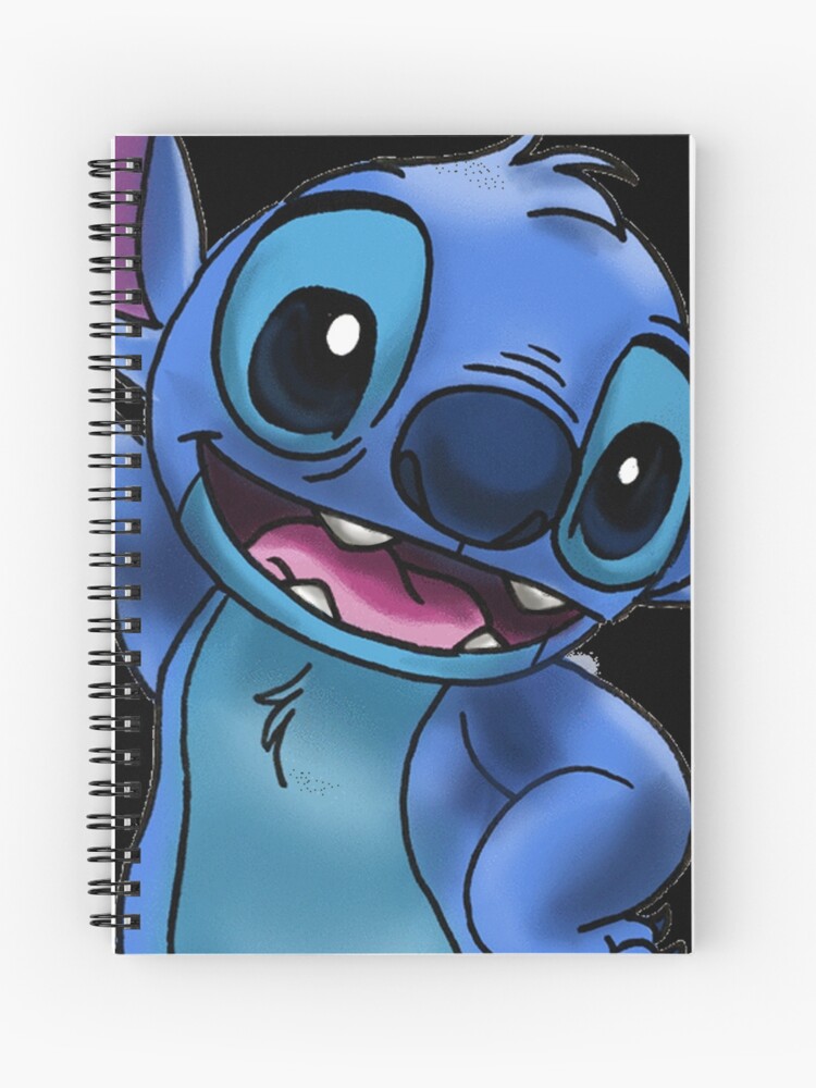 Experiment 626 (Stitch) Zoomed In | Spiral Notebook