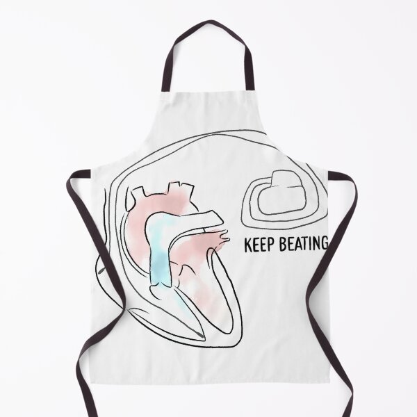 Item preview, keep beating designed and sold by rubyarieth.