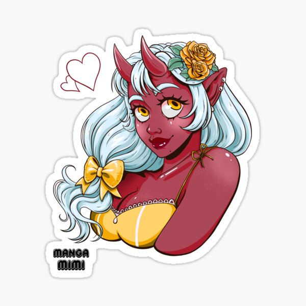Mimi's Demon Girl Sticker