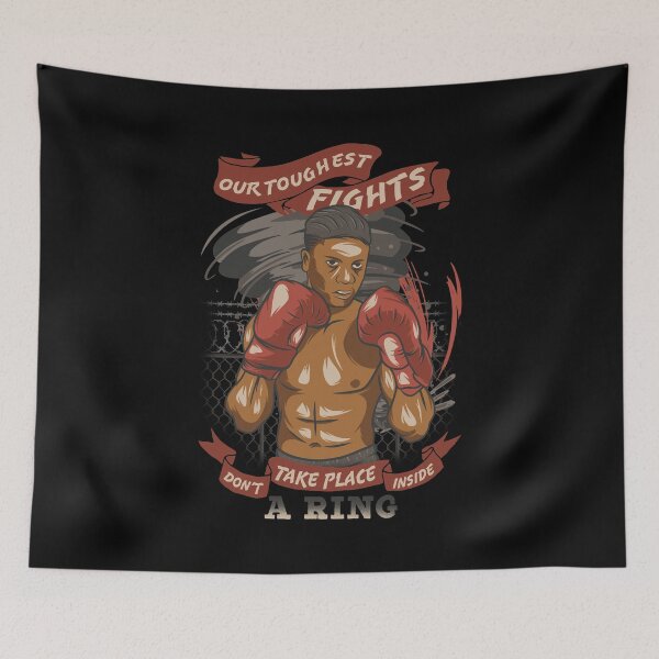 Item preview, Boxer Hurricane Toughest Fights Not In Ring designed and sold by OmmeDesigns.
