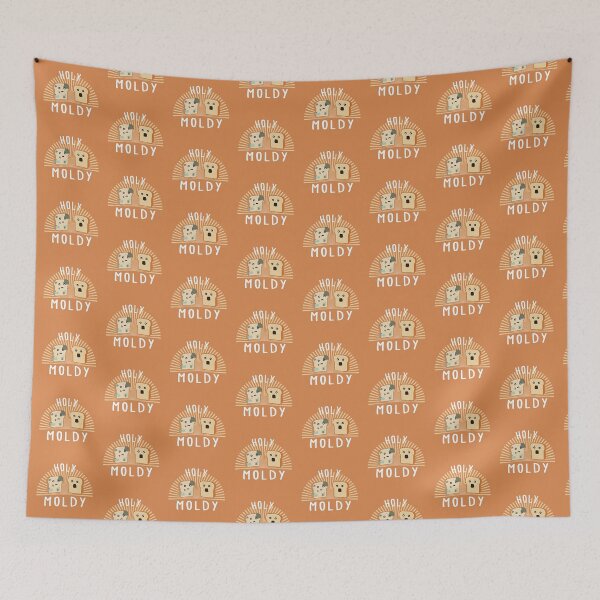 Item preview, Funny Cute Moldy Toast Holy Moly  designed and sold by Marzuqi Che Rose.