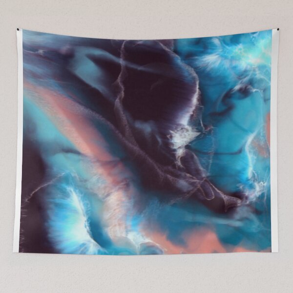 Item preview, Ocean with Peach - Abstract Resin Art designed and sold by Skyler Orion X.