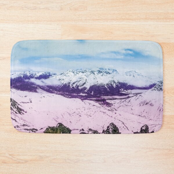 Item preview, Saint Moritz pink mountains designed and sold by 5hir.